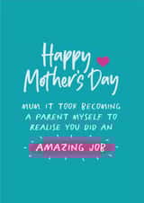 becoming parent Mothers Day Card 7698 created by Poppy Lane