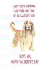 every snack you make Valentines Day Card 14145 created by Sarah Maddox