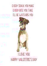 every snack you make Valentines Day Card 14146 created by Sarah Maddox