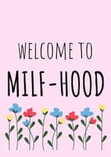 milf motherhood New Baby Card 15282 created by Hardly Appropriate