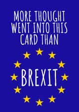 eu more thought Birthday Card 15284 created by Hardly Appropriate