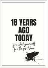 adult rude Birthday Card 16391 created by Peter De Wreede