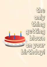 adult rude Birthday Card 16412 created by Chris Harris