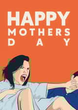 birth adult Mothers Day Card 40787 created by Left Hand Luke