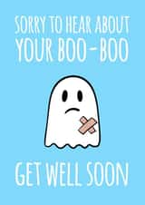 cute funny Get Well Card 16400 created by Quirky Little Planet