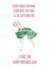 every snack bite take Mothers Day Card 14159 created by Sarah Maddox