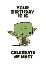 yoda star wars Card 22893 created by Christina Connelly