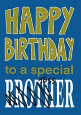 Rude Birthday Card - To a Special Tosser created by Phil Sterne