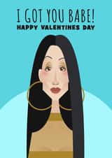 cher i got you Valentines Day Card 22894 created by Christina Connelly