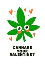 weed hash Valentines Day Card 22897 created by Christina Connelly