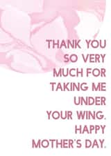 Mother's Day Card For Mother Figure, Mentor created by SixElevenCreations