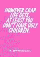 Funny Mothers Day Card, Cheeky Humour created by The Marmalade Cat