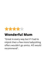 Cheeky Mothers Day Card - Mum - Review - Wonderful Mum created by original fox designs