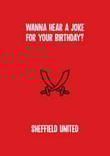 sheffield united football Birthday Card 11673 created by Rishi