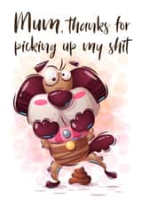 dog mum dog Card 40715 created by Kate Coates Design Studio