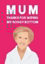 Mary Berry Cakes Mothers Day Card 15826 created by WillyBee