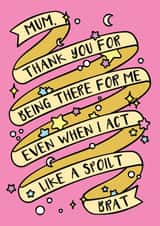 being there even Mothers Day Card 16643 created by CoconuTacha