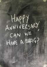 adult rude Anniversary Card 15099 created by Hot Balloon Art