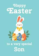 easter bunny animal Easter Card 4808 created by Hello Fridays Studio