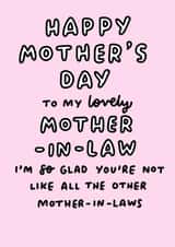 everymummotherinlaw lovely Mothers Day Card 5315 created by Veronica Dearly