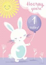 first hooray Birthday Card 14849 created by Dinky Rouge