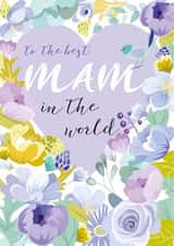 mam best Mothers Day Card 2042 created by Pink Pig