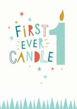 first 1st Birthday Card 16089 created by Dotty Black