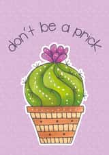 prick succulent Birthday Card 24344 created by Bonnita Moaby