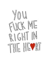 heart fuck me Valentines Day Card 41277 created by Craft isn't Dead!