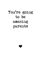 Amazing new parents card created by Audrey & Coco