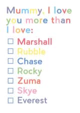 mummy more Mothers Day Card 7794 created by JosieOnTheRun