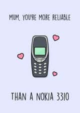 nokia funny Mothers Day Card 34033 created by Rishi