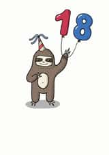 18 Birthday Card 31672 created by Bronte Laura Illustration