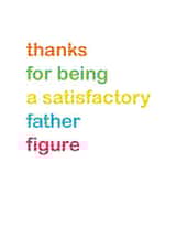 satisfactory adult Father's Day Card 12323 created by Dotish Designs