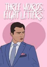 chuck bass gossip girl Love & Friendship Card 36260 created by Pink + Pip