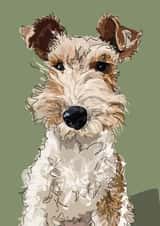 Cute Birthday Card - Dog - Terrier created by Higgledy Pets