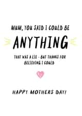 said anything Mothers Day Card 41418 created by Emily McDowall