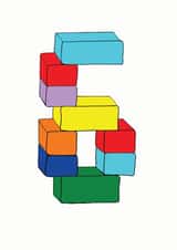 six 6th Birthday Card 7044 created by A Ray of Sunshine Cards