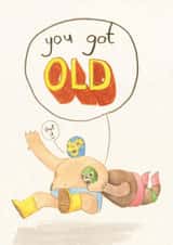 you got old Mexican wrestling Card 41493 created by The Grey Earl