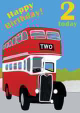 Age 2 Birthday Bus! created by lovetractors