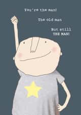 man old Father's Day Card 17017 created by Rosie Made A Thing