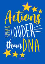 dna louder Father's Day Card 7744 created by Bonnie Banter