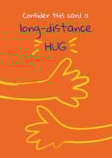 sendasmile long Thinking of you Card 17040 created by Kewl cards