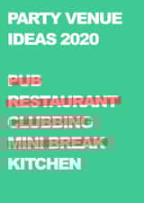 party venue Birthday Card 36898 created by Oh My! Designs