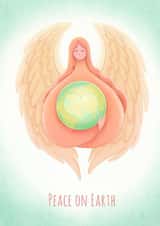 Angel Earth Card 26213 created by Sarah Satrun