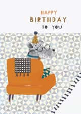 Birthday Dog created by Louise Tiler