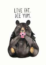 diet snacks Love & Friendship Card 15563 created by JOLLY AWESOME