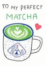 matcha green Card 27403 created by ROSE + DAFF