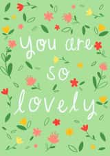 adult lovely Just because Card 9975 created by Chloe Fae Designs