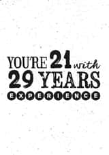 50 fifty Birthday Card 17231 created by @sophie robbens